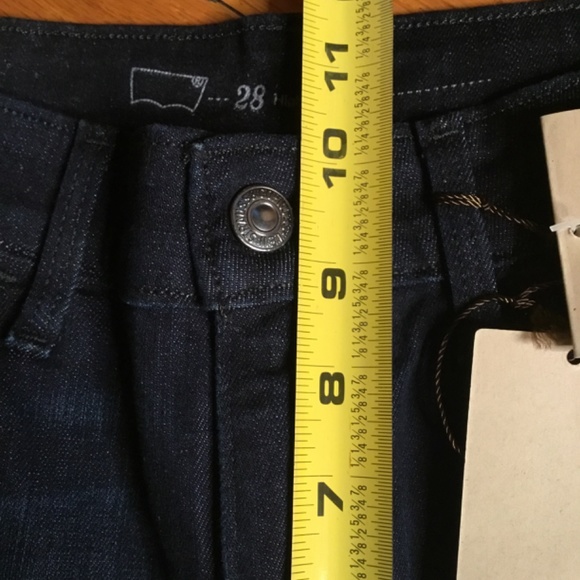 Levi's high rise skinny jeans NWT Bkack 28 - Picture 13 of 15